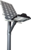 Lampadaire solaire pour éclairage public d'une hauteur de 5 mètres